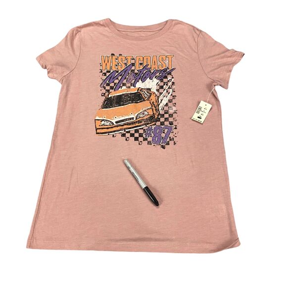 Aeropostale Womens Large West Coast Motors Graphic Short Sleeve Tee - Picture 1 of 14